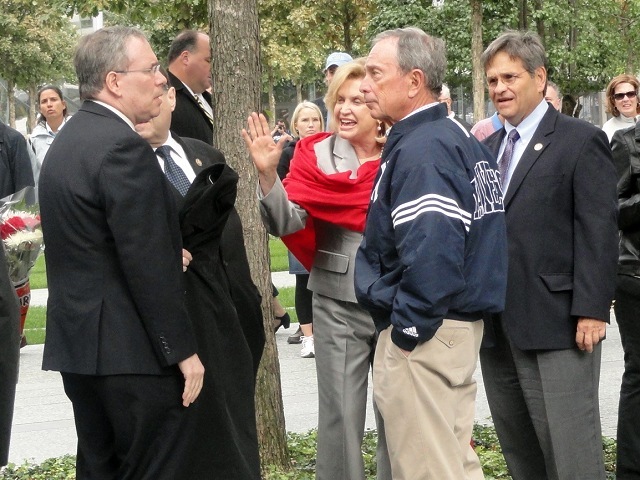 Bloomberg at memorial