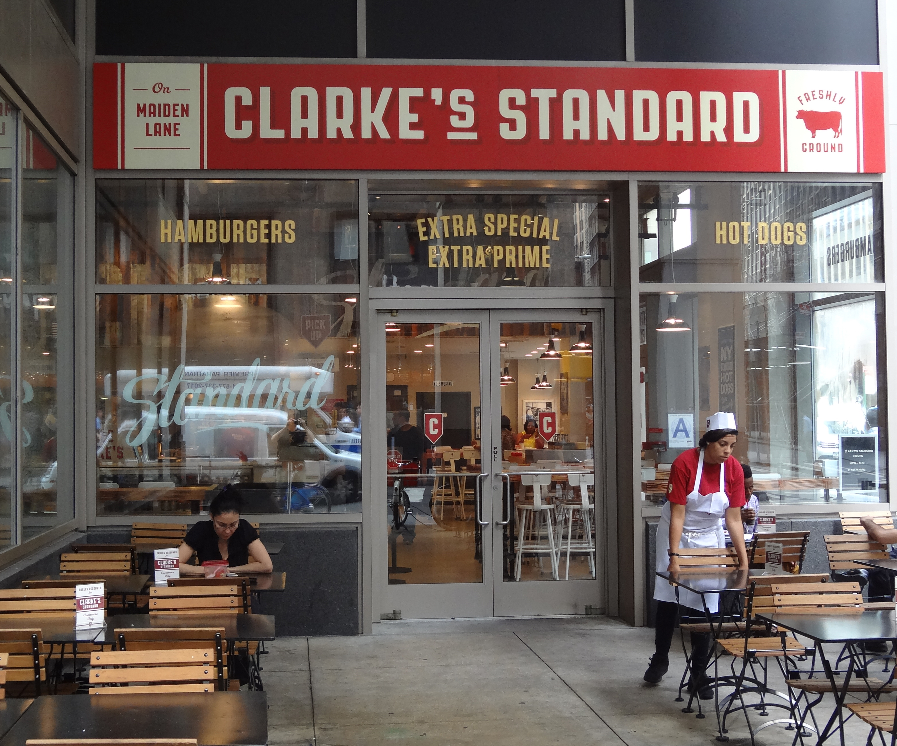 Clarkes Standard front