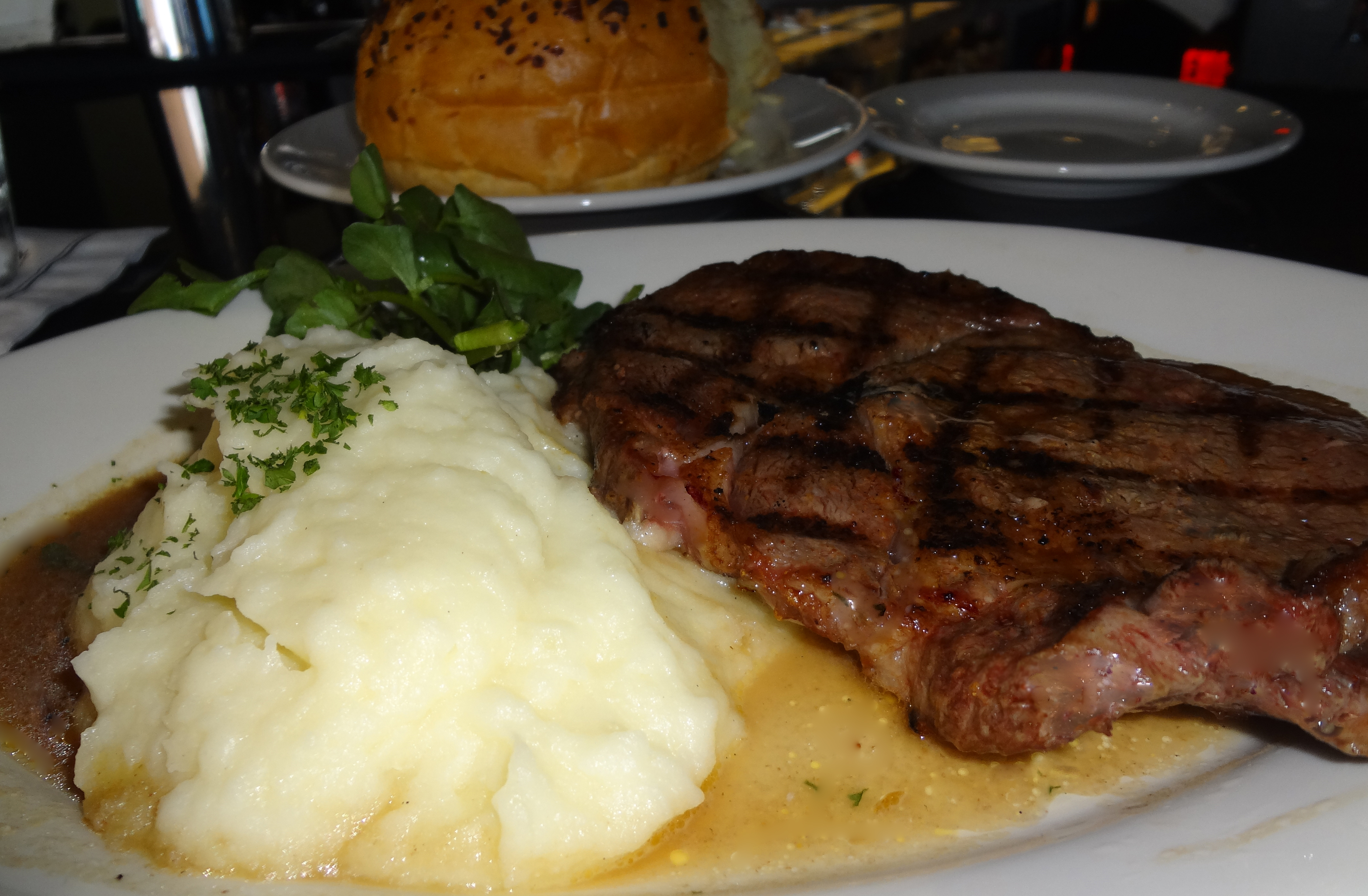 The Restaurant Week special strip steak, 9 ounces, $25, three-courses