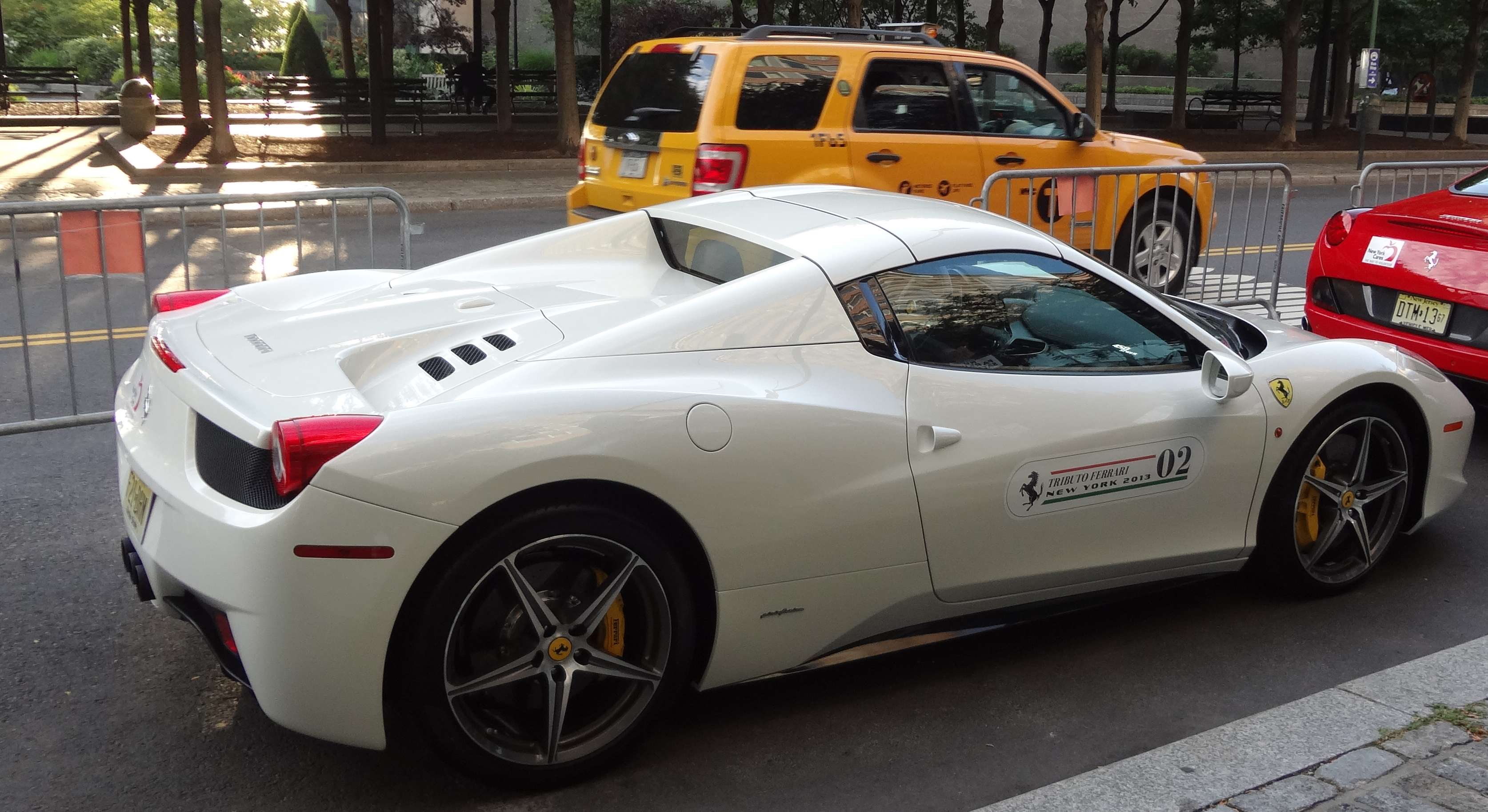 Ferrari white