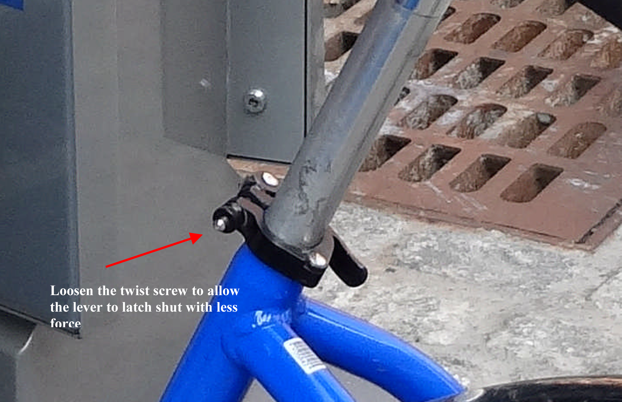 Citi Bike screw