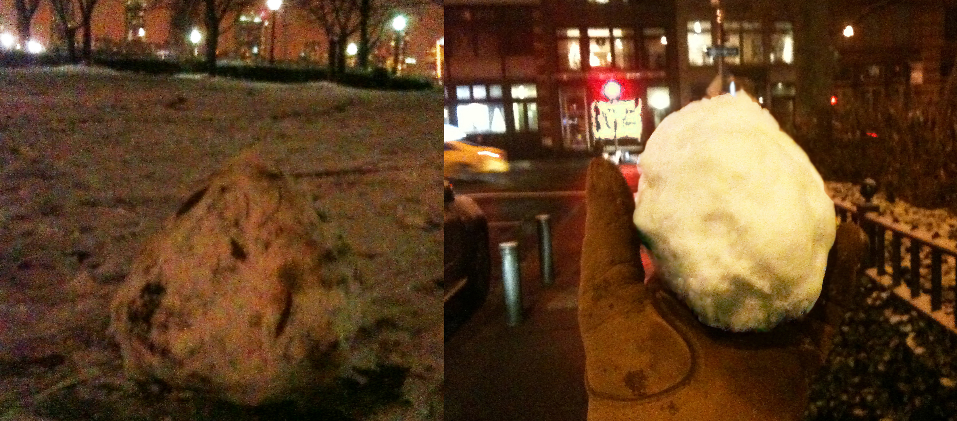 2 snowballs