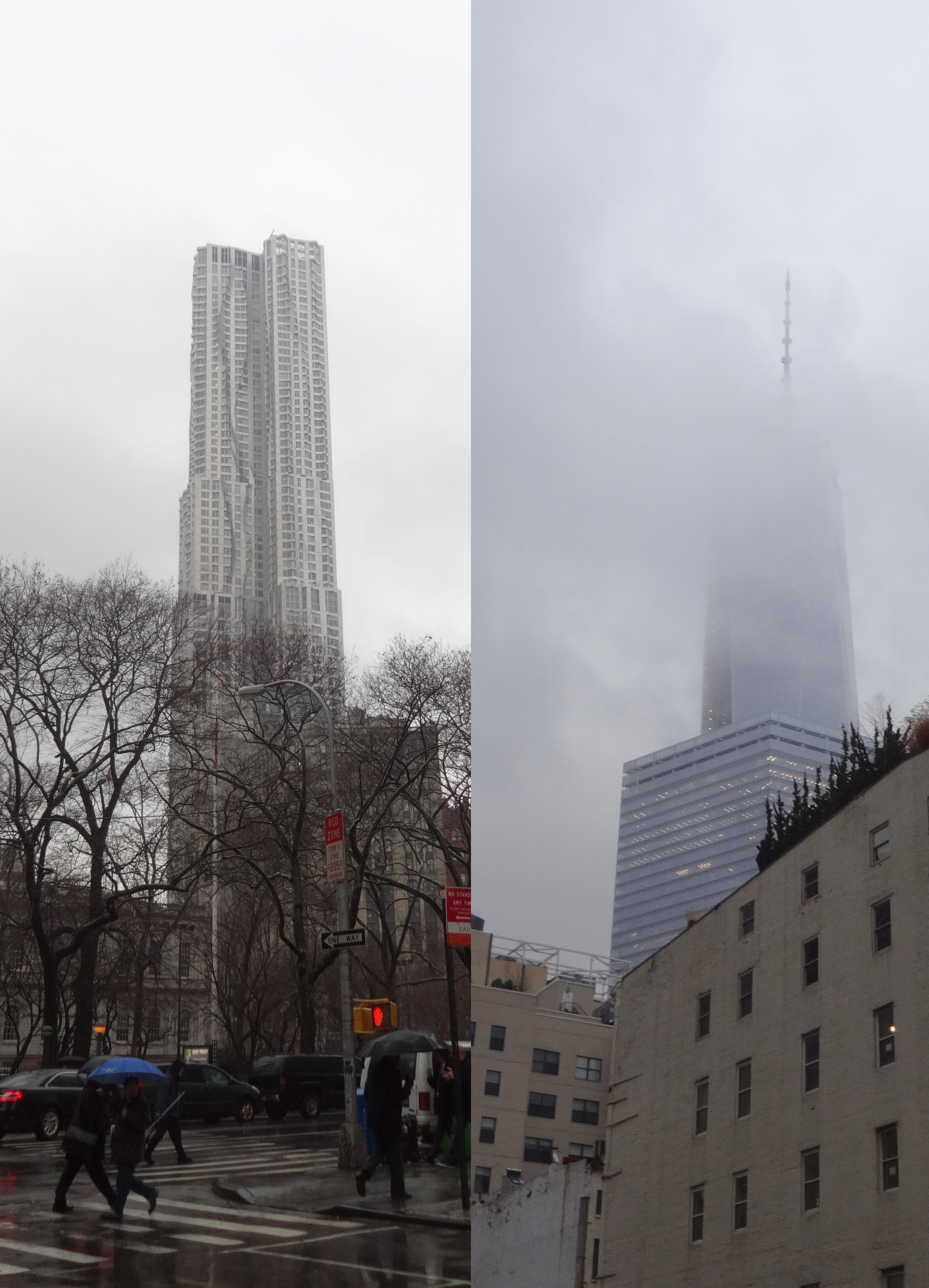 Gehry and Freedom Towers 1-14-2014
