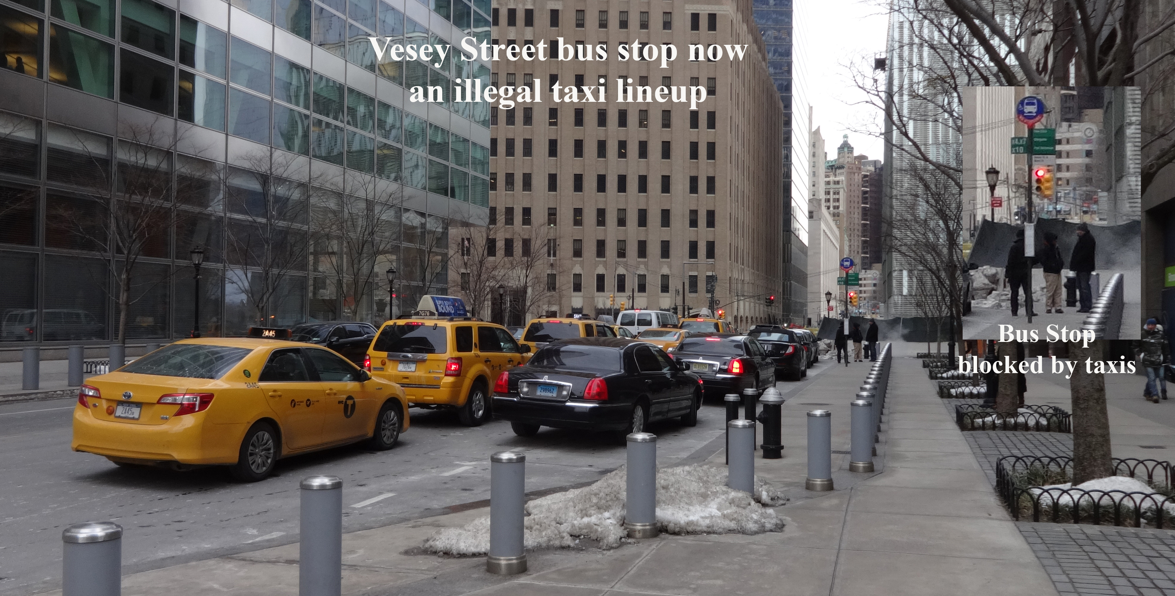 Vesey bus stop