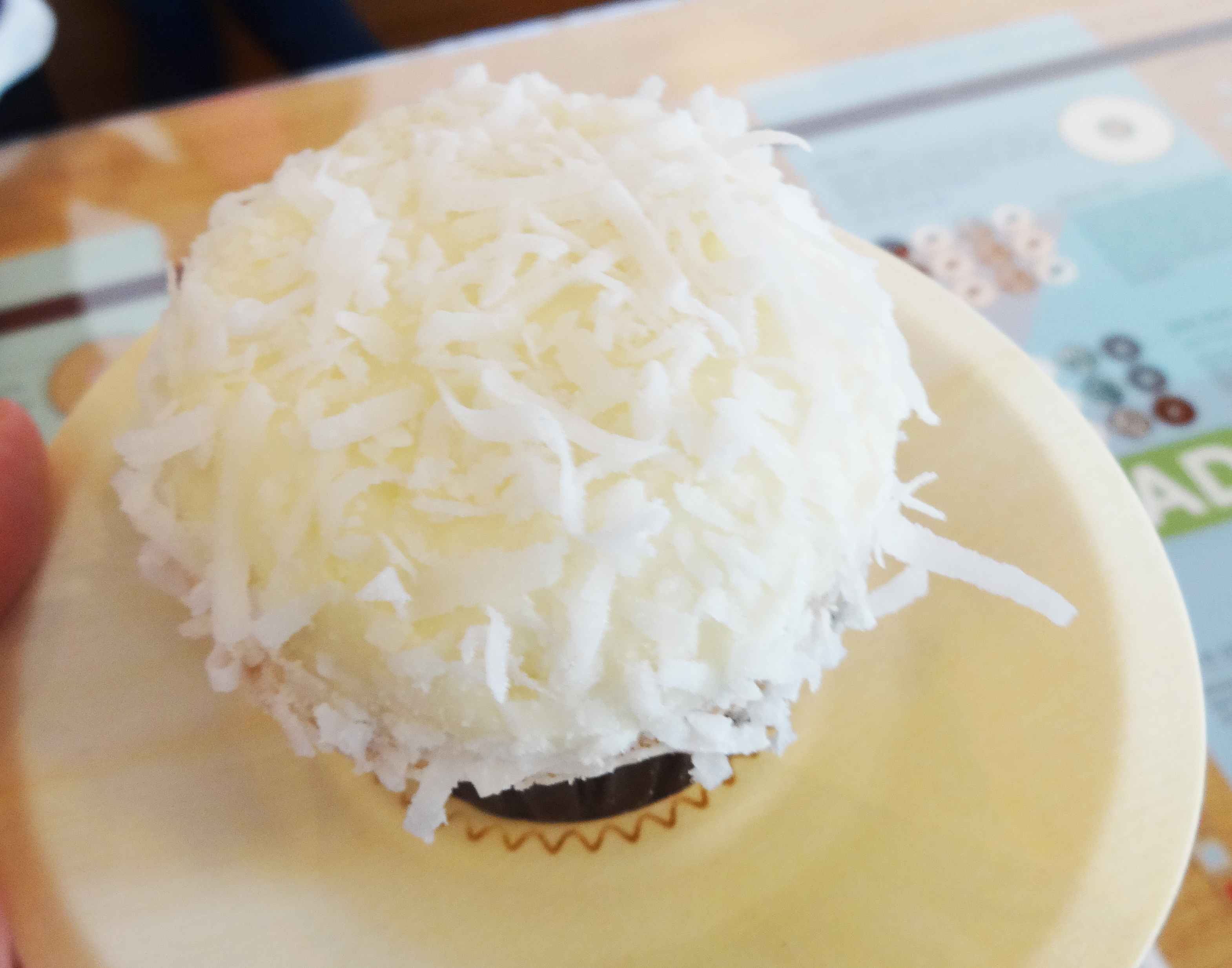 Sprinkles coconut cupcake