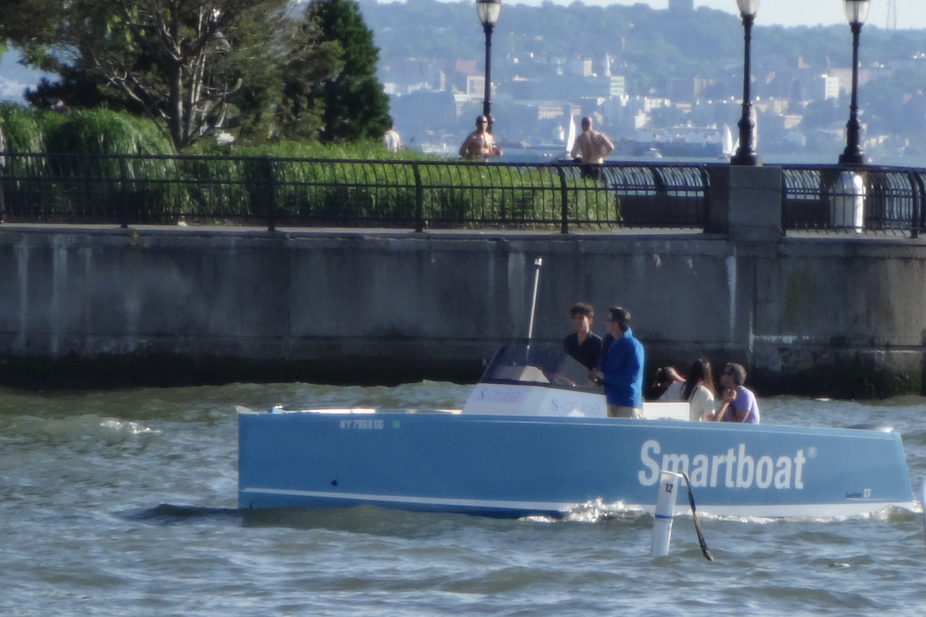 Smartboat in water