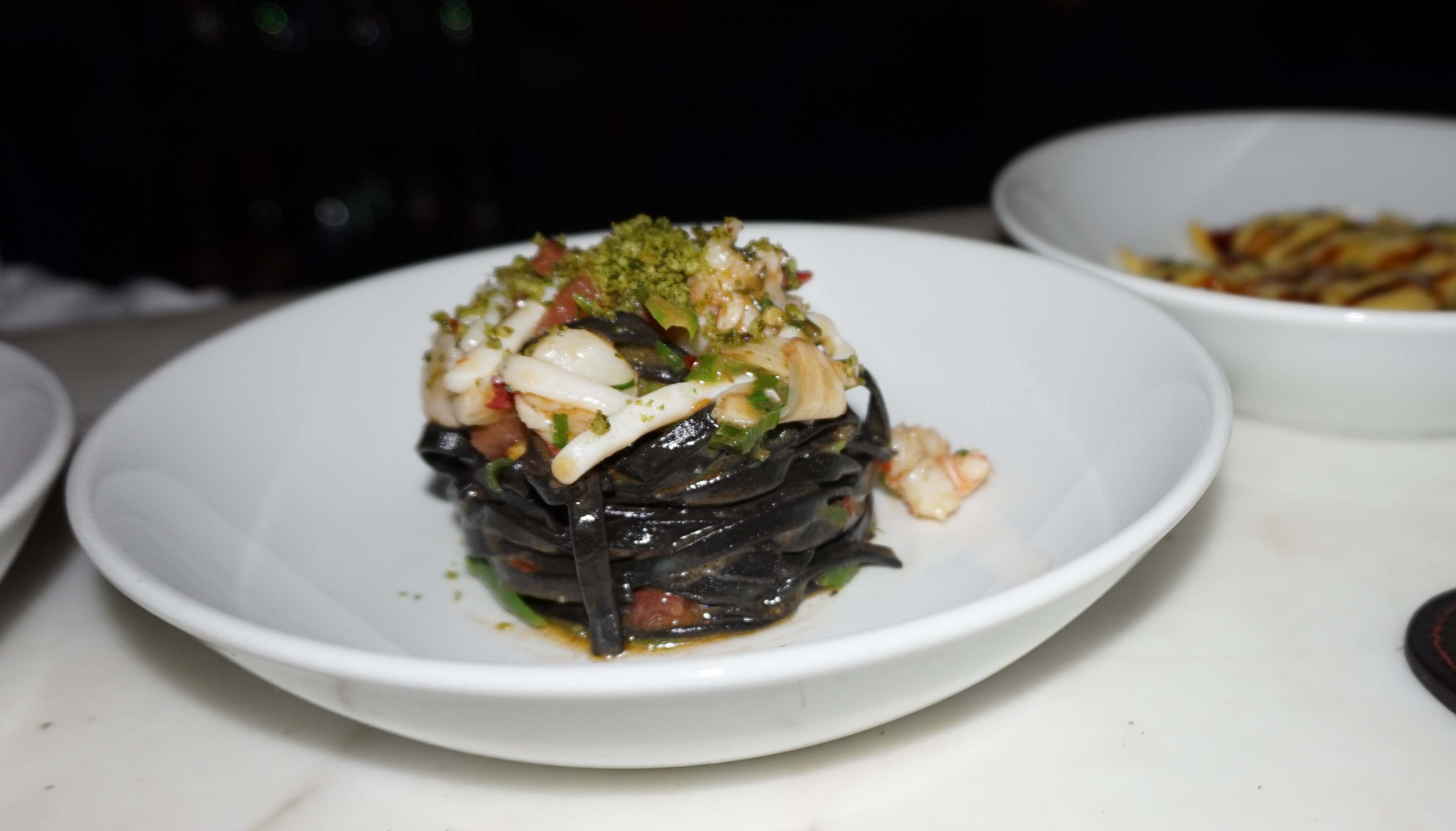 Scarpetta black pasta seafood