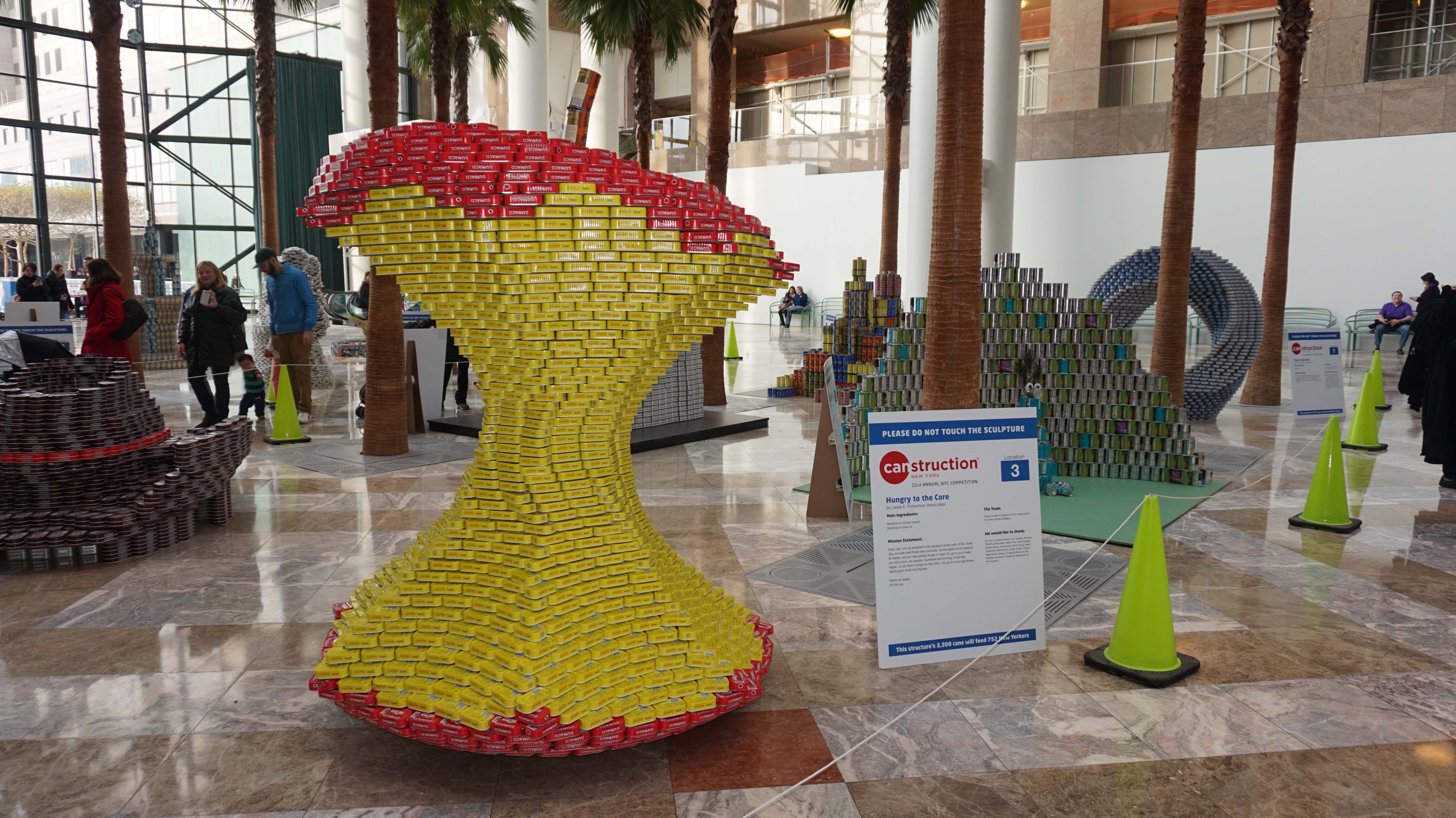 canstruction apple 2014