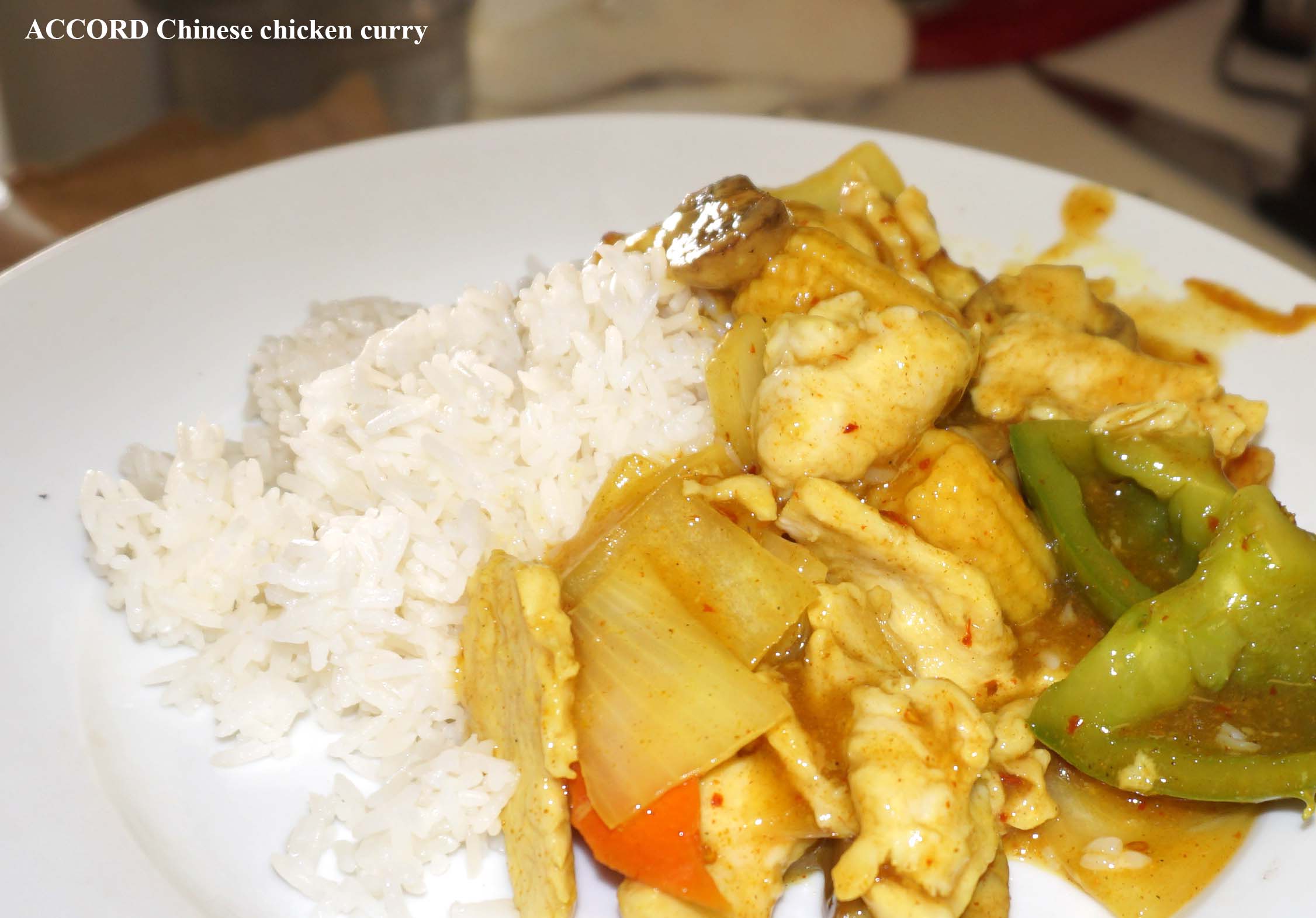 ACCORD Chinese chicken curry
