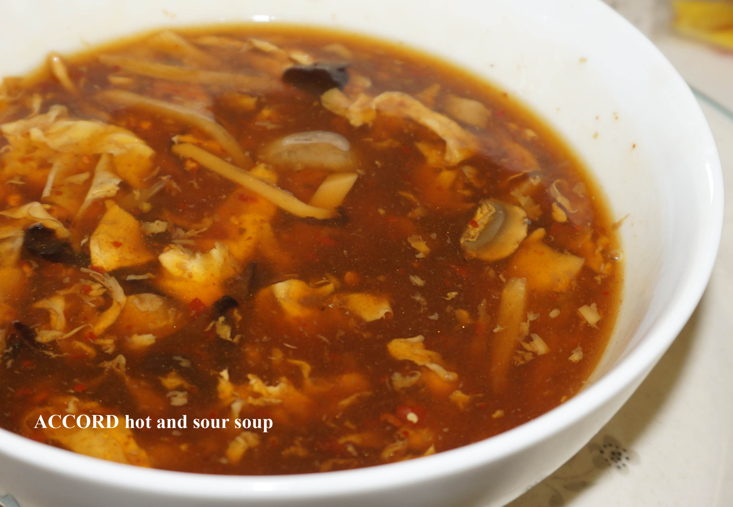 ACCORD hot sour soup