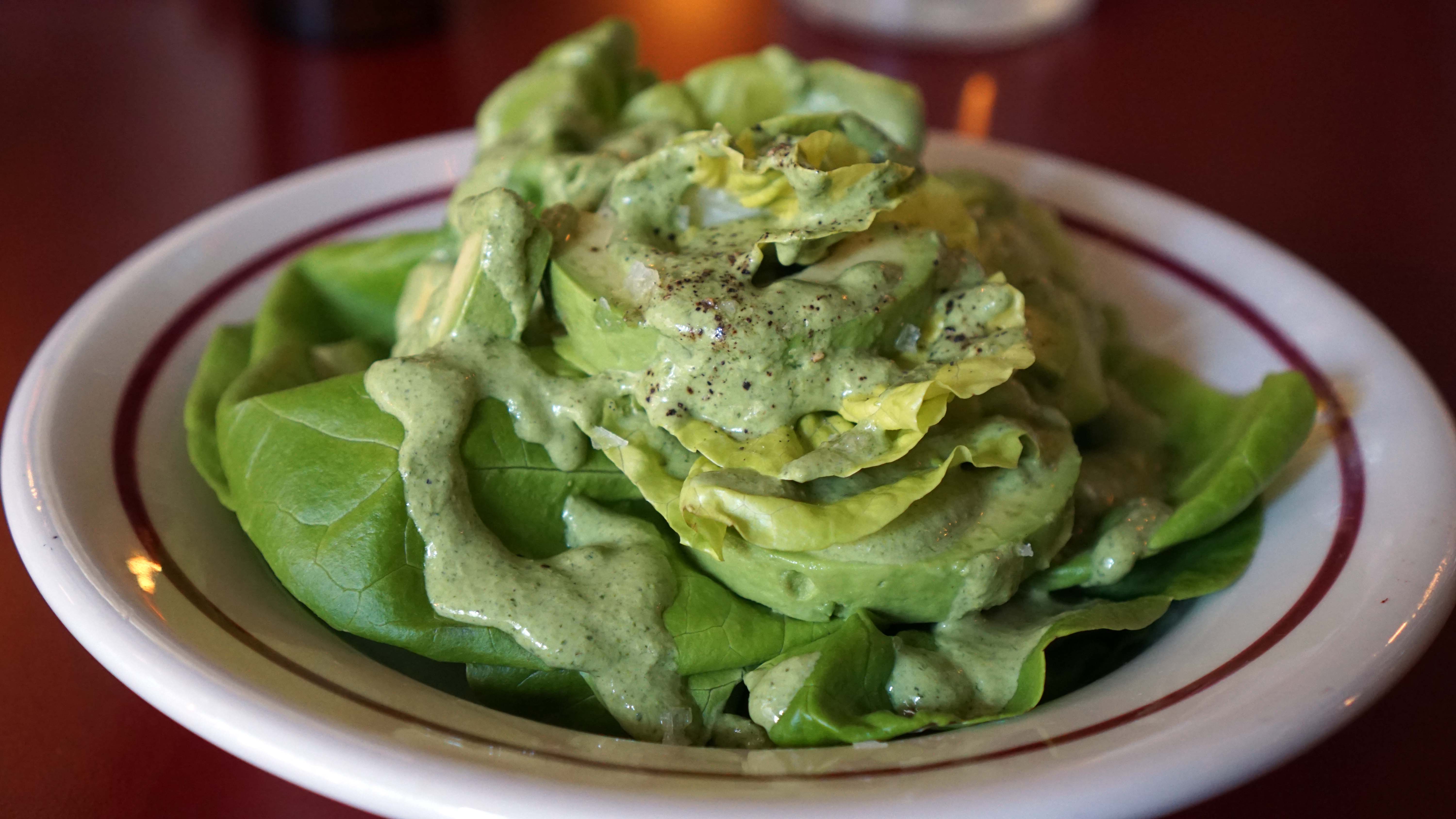 Belle Reve green salad