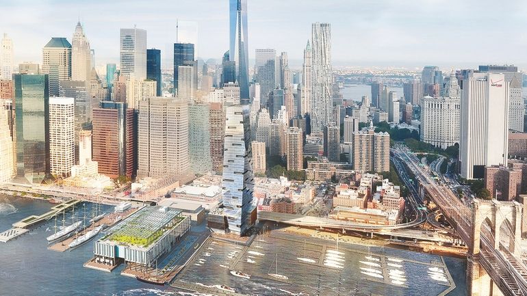 South-Street-Seaport Tower revised plan