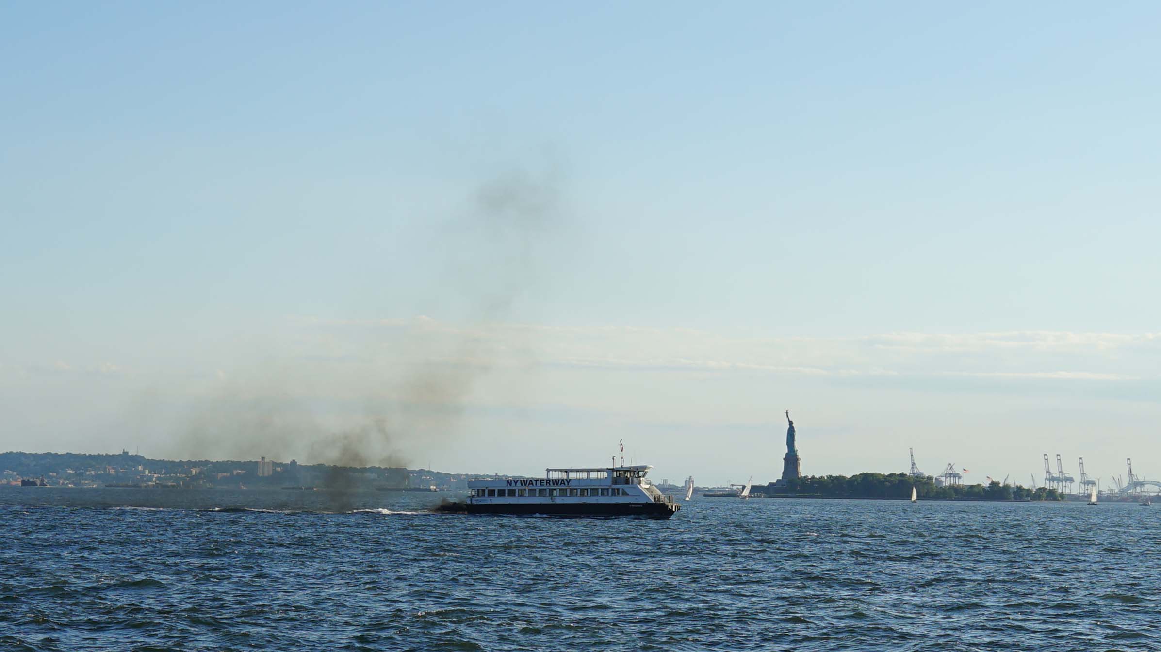 NY Waterway polluting 8-9-2015