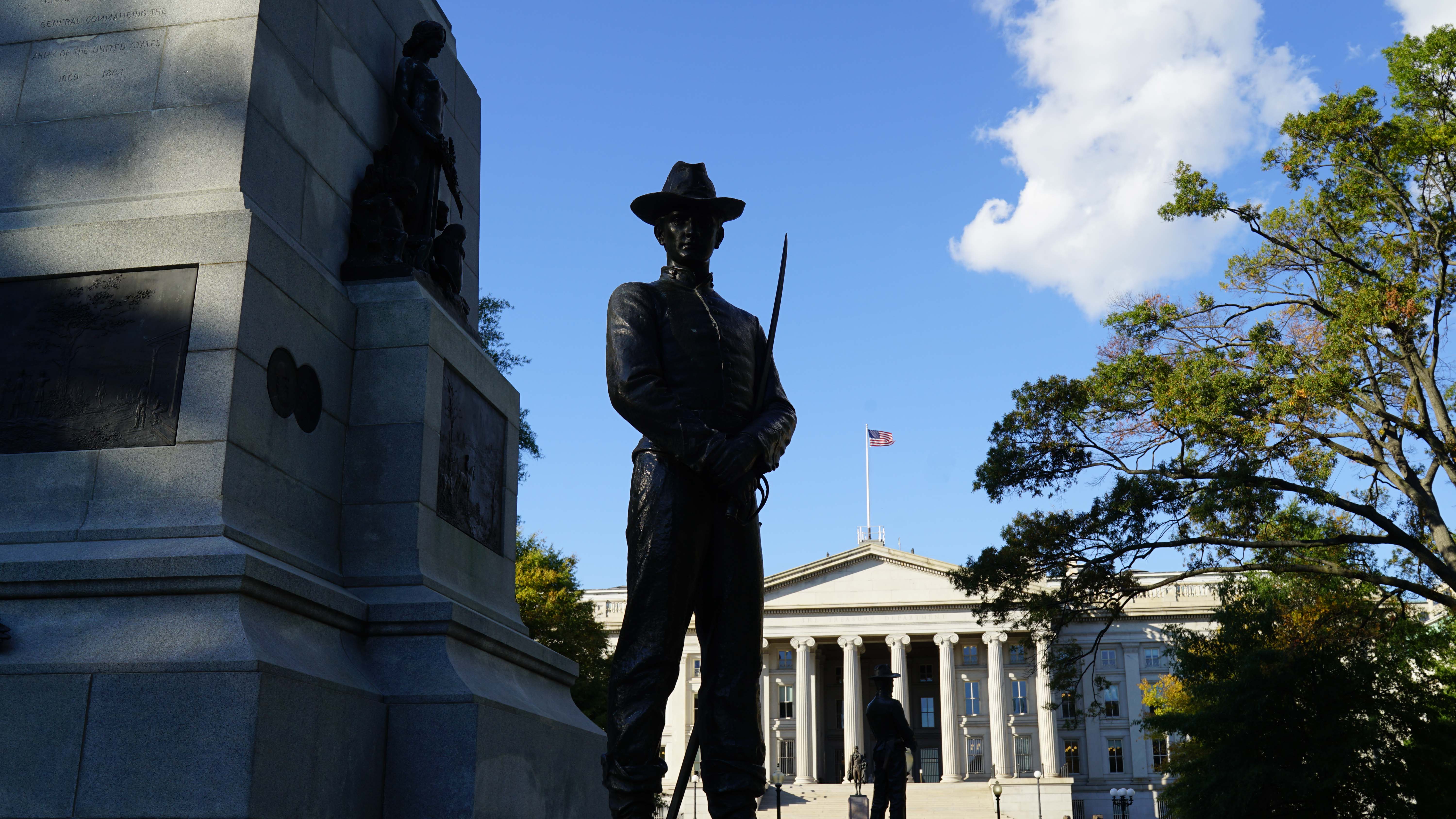 Statue by Treasury DC