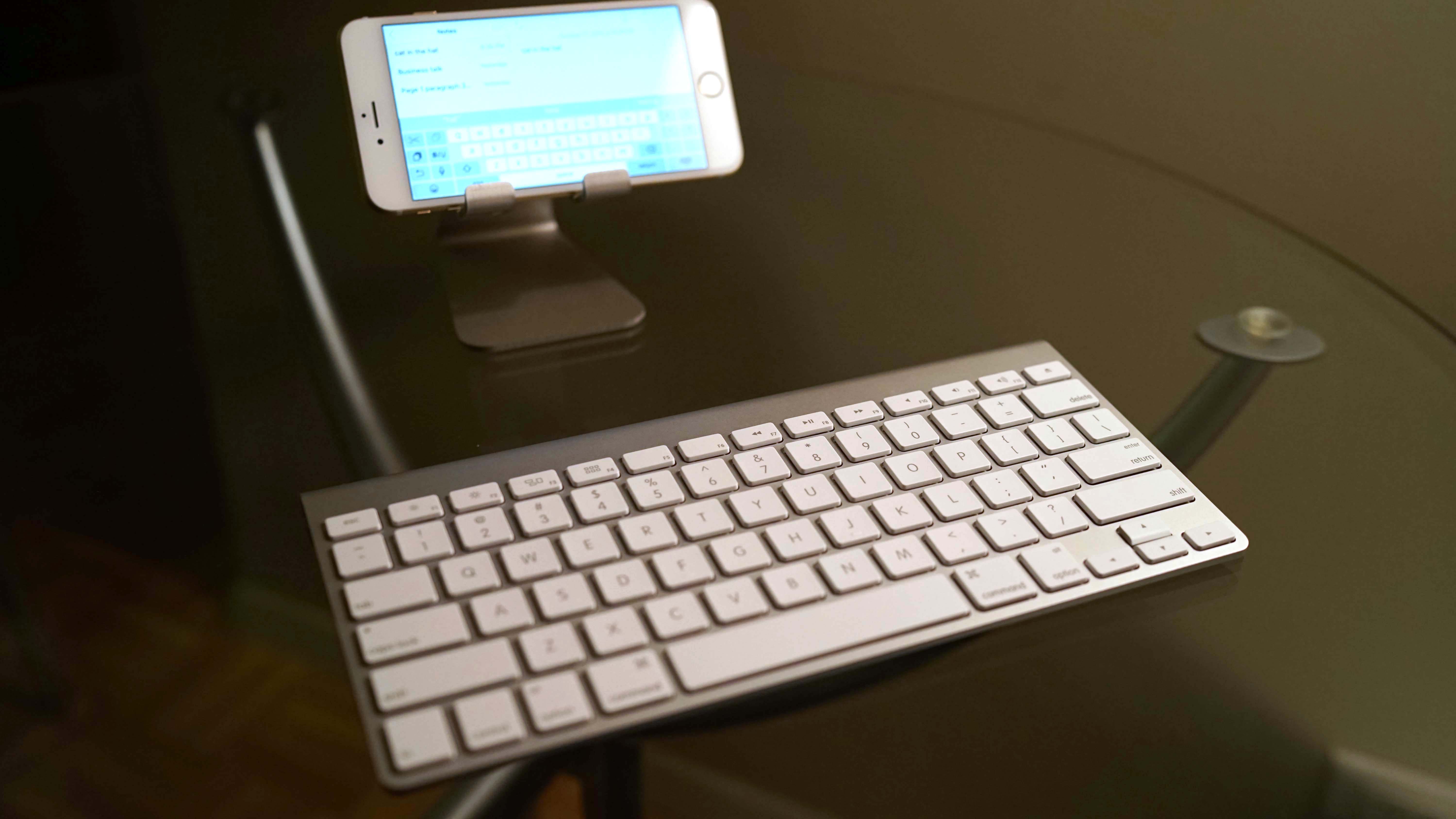 iphone with keyboard