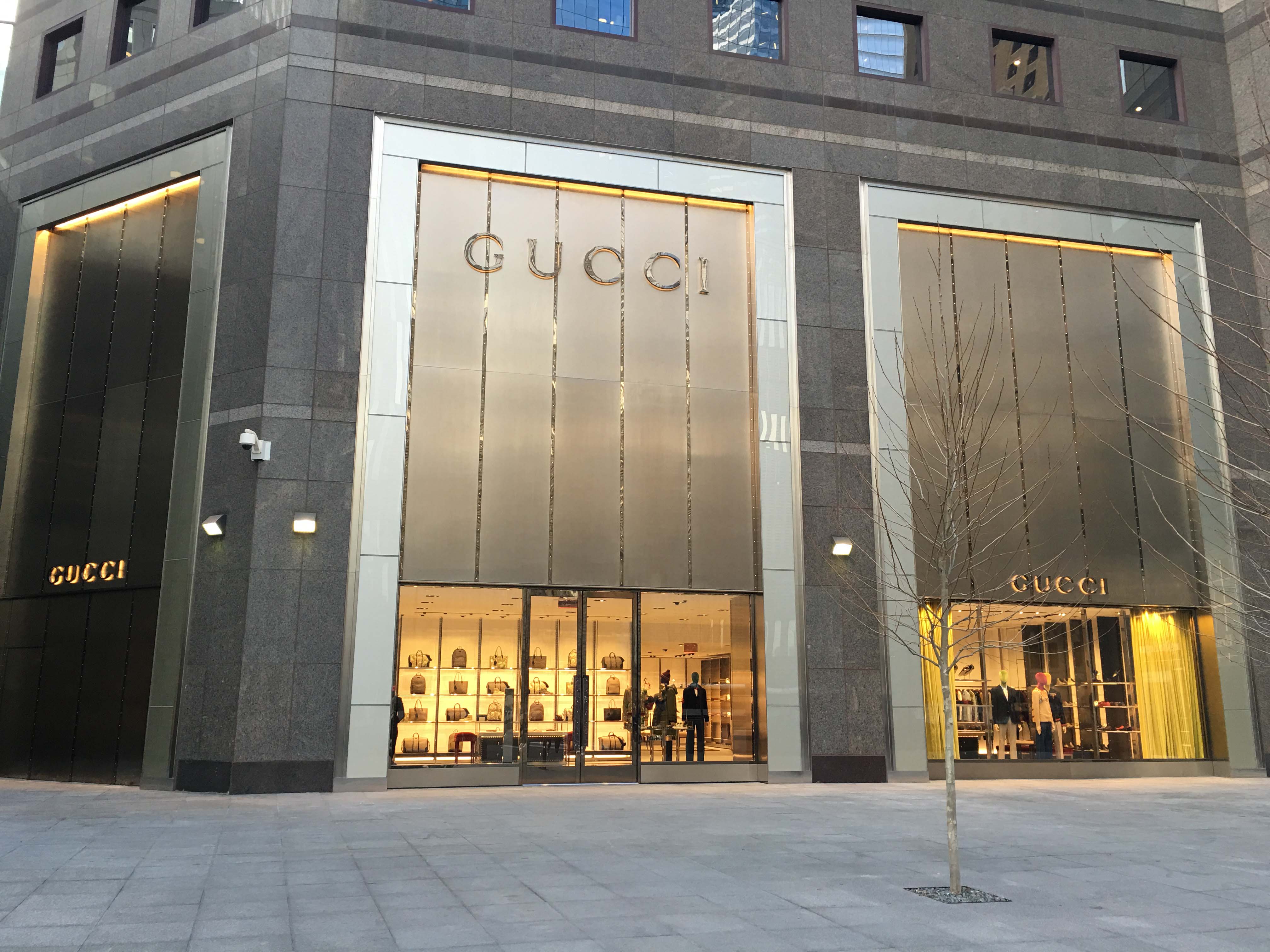 Gucci outside