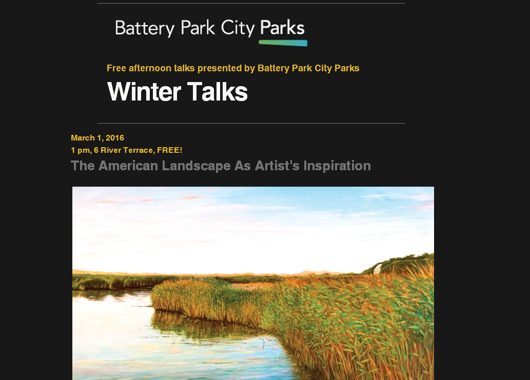 Battery Park City Parks ad